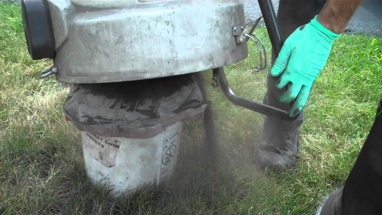 Do It Yourself Chimney Cleaning? Looks Pretty Dirty - Glastonbury, CT - YouTube