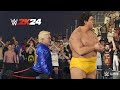 WWE 2K24 - Andre The Giant With Bobby Heenan ENTRANCE (PS5) - YouTube