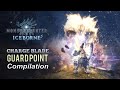 Mhw iceborne  charge blade guard point compilation