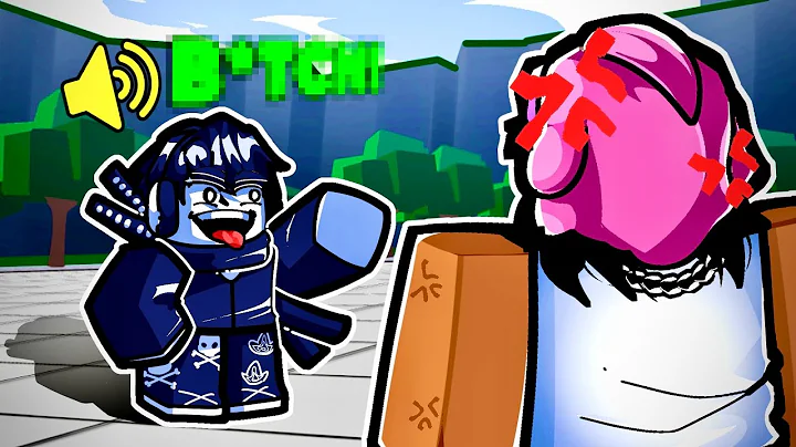 I made TOXIC 12 YEAR OLD YouTuber DELETE ROBLOX | The Strongest Battlegrounds