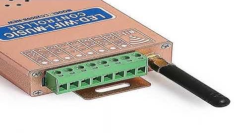 LC2000B WIFI SPI Music Spectrum RGB Controller for WS2812B LED Digital Pixel Strip 8-2048