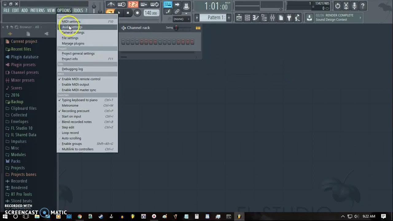 FL Studio Tutorial How to Set Up for Multitrack Recording Into the