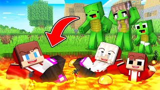 JJ Family Can NEVER DIE and Troll Mikey Family in Minecraft! (Maizen)