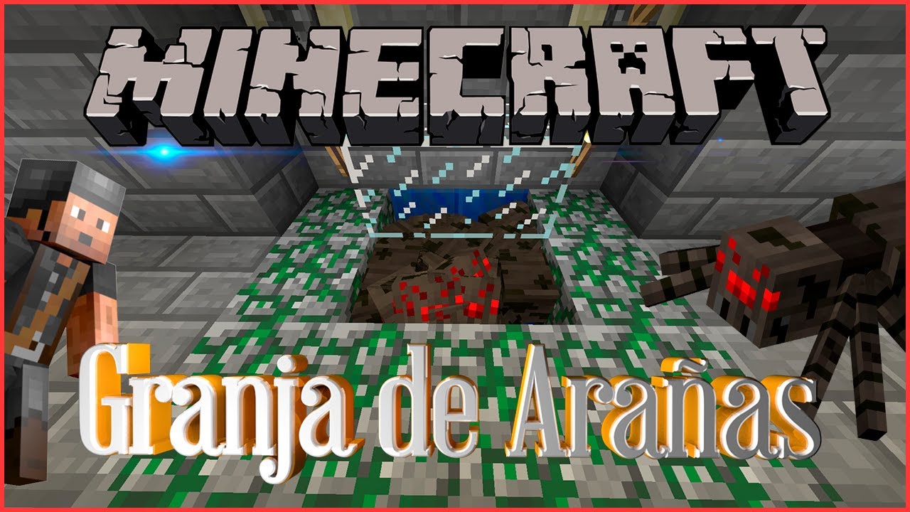 Minecraft | Tutorial: Cómo hacer una granja de experiencia de ARAÑAS