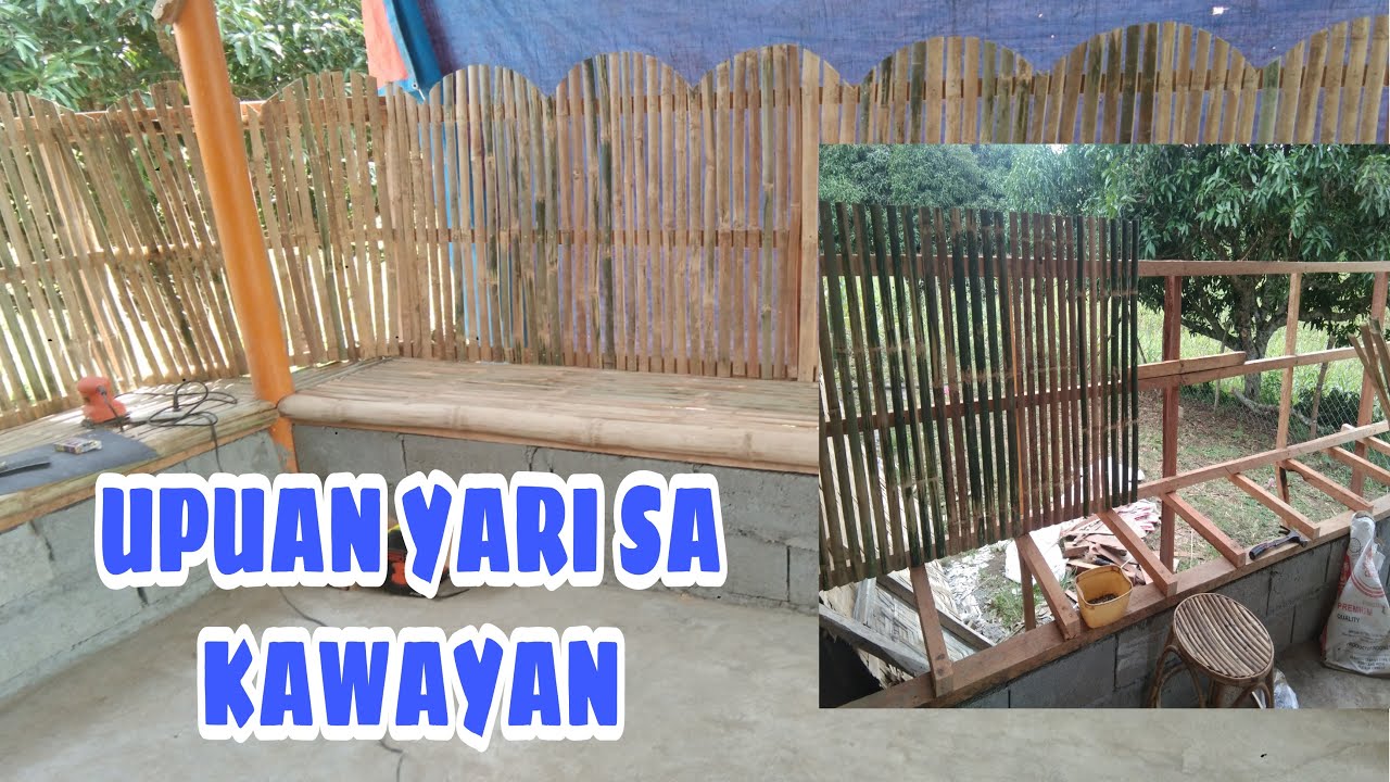 UPUAN YARI SA KAWAYAN YouTube