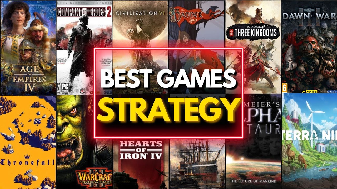 Top 60 BEST STRATEGY GAMES You Must Play in 2025! - YouTube