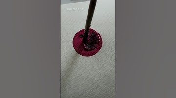 Easy flower painting idea 🌼 #art #painting #shortsfeed #shorts #easypainting #huepicarts