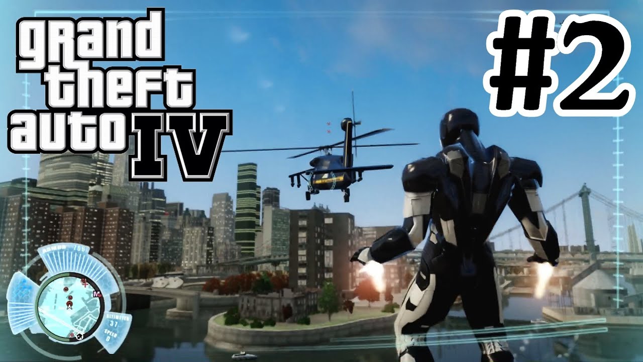 GTA 4 Modded Let's Play Part 2 - PC Very High Settings ( Graphics Mods ) - 1080p IFreeMz