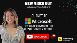 Journey to Microsoft w Michelle Tanzil | HackBuddy