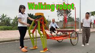 Homemade walking robot part 3: Completed walking robot | Car Tech
