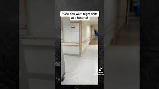 Haunted Hospital Doing Night Shift Guy Captures Scary Video Of Paranormal Events.