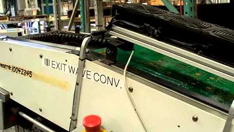 Used Universal Instruments (UIC) Wave Exit Conveyor