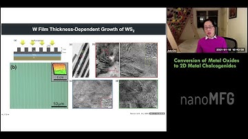 FDNS21: Conversion of Metal Oxide Films to 2D Metal Chalcogenide Films