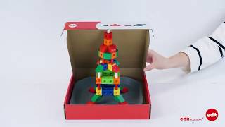 FunPlay Construction Cubes - Edx Education, Construction, Creativity, Hands-on Learning