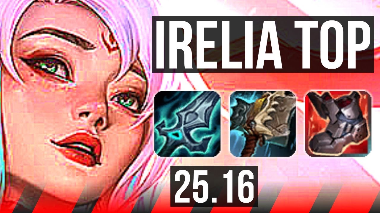 IRELIA vs URGOT (TOP) | EUW Master | 25.16