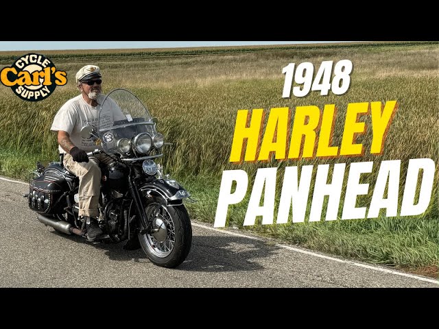 25 years with this old antique panhead!!!!! - YouTube