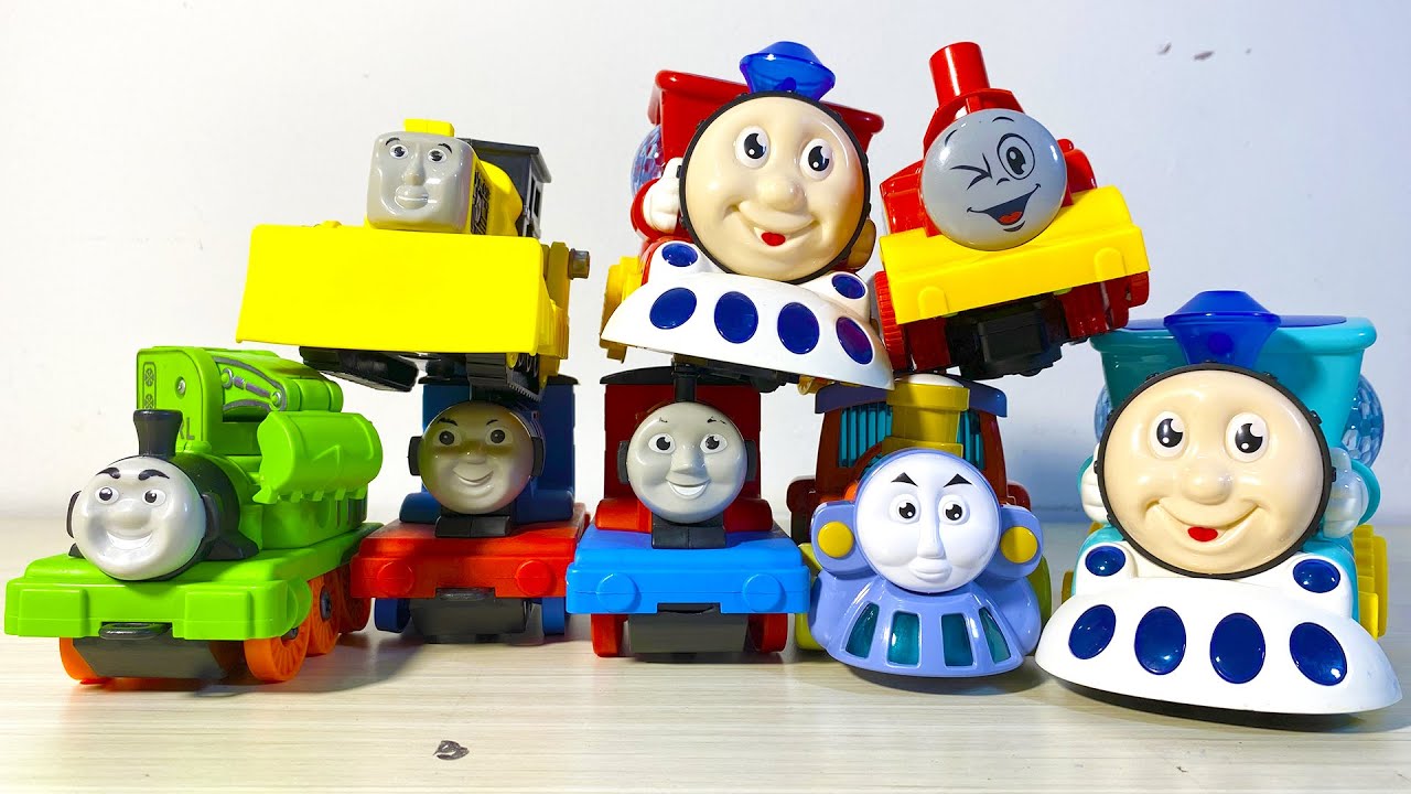 Satisfying with Unboxing HABA Transport Vehicles Thomas Train Ambulance Fire Truck Rescue | ASMR