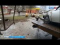 В Ставрополе ДЭУ Нексия столкнулась с ваз 2106 и врезалась в остановку