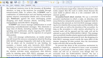 59 NS2 IEEE 2011 Secure High Throughput Multicast Routing in Wireless Mesh Networks