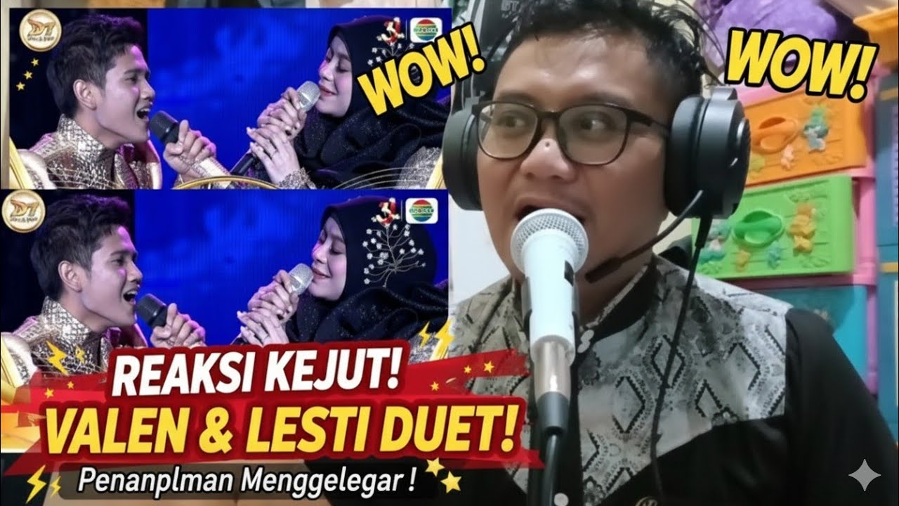 Asli tanpa Musik !! Valen - Lesti terasa sampai ke hati | Konser kemenangan | Reaction