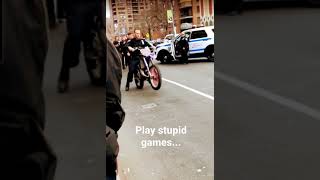 goofin around on the public dime and probably collecting disability now