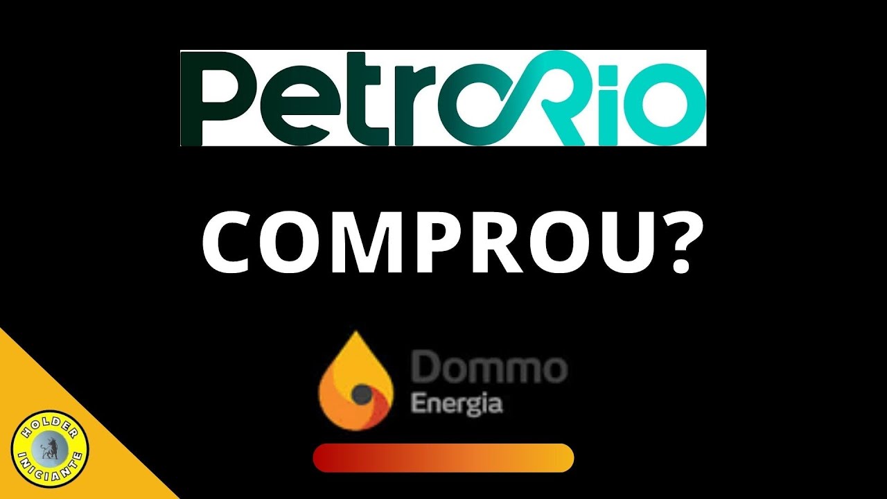 DOMMO (DMMO3 DMMO11): PETRORIO (PRIO3) COMPROU A DOMMO? DMMO3 Holder Iniciante