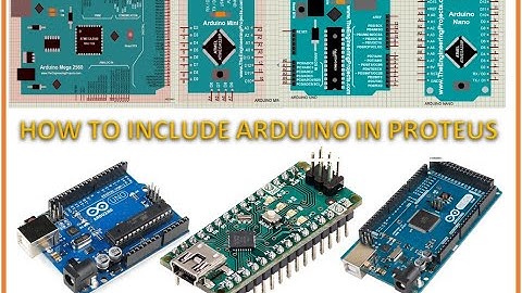 How to Include Arduino Library in Proteus