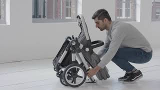 Bugaboo Lynx | Lightweight stroller - How to fold your stroller (one-piece, self-standing fold)