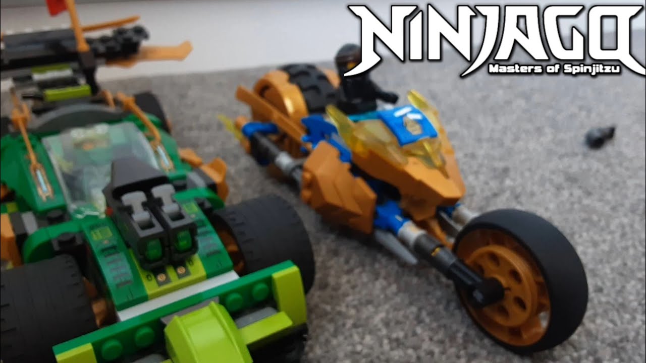 Ninja Vehicles | Ninjago Crystalized recreation