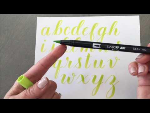 A Practical Guide to Lettering in Different Styles - Tombow USA Blog