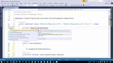 Ders 5 - Asp.Net MVC Kurumsal Mimari Veri Erişim Katmanı(dal) Tasarımı (2)