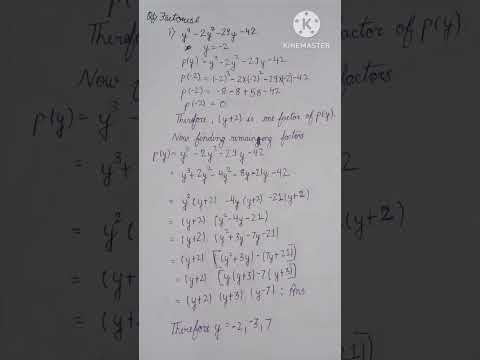 Video: Má kubická funkce inverzi?