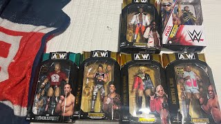 Crazy WWE/AEW toy haul finding the AEW Keith Lee chase ??