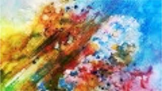 abstract watercolor techniques paint tutorial colorful step play paintingvalley irmgard rawn