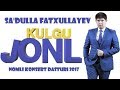 Sa'dulla Fatxullayev - 2017-yilgi konsert dasturi