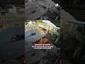 CCTV Captures Chaos! Vehicle Smashes Divider and Tea Stall, No Injuries Reported
