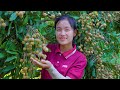 Harvesting fruit garden goes to the market sell  susan daily life