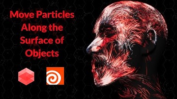 Move Particles Along the Surface of Objects | Houdini 19