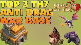 Best UNDEFEATED #1 Town Hall 7 (TH7) Clan Wars Base with Air Sweeper | ANTI DRAG | Clash of Clans