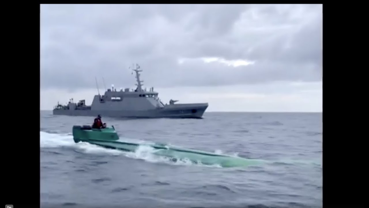 Colombian Navy Seize $60 Million in Cocaine from Homemade Submarine