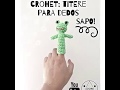 CROCHET: Títere para dedos! SAPO