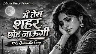 Main Tera Shaher Chhod Jaungi  90s Sad Romance Vibes  Lata Mangeshkar Sadabahar  Divya Tunes 