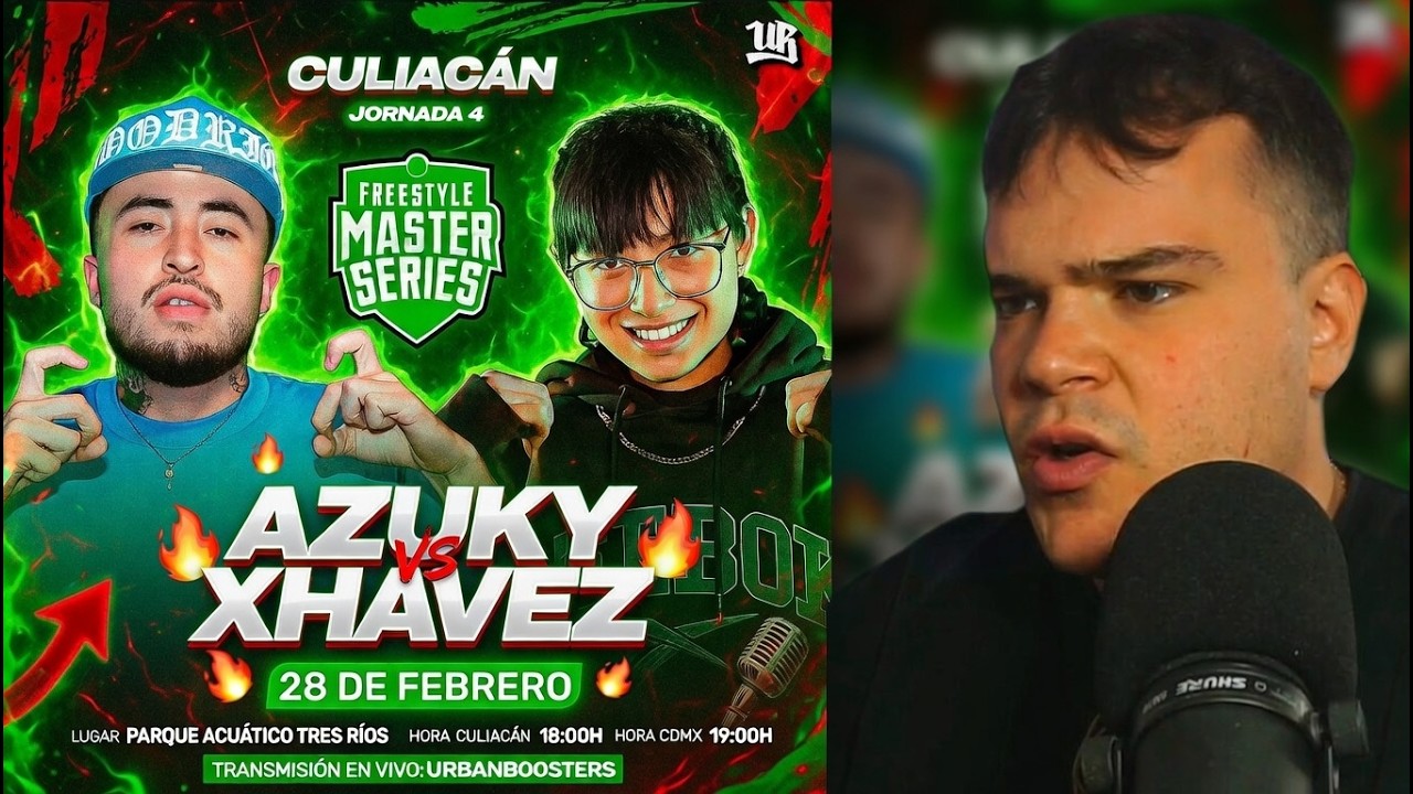 ❤️¡AZUKY por fin habla de GAZUKY! I AZUKY vs XHAVEZ en #fmsméxico