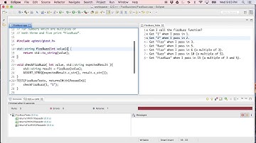 FizzBuzz Test Driven Development Kata in C++