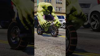 Hulk motorbike riding || GTA V || GTA V || GTA 5 || GTA VI || GTA 6 || #gta #gta5  #gta6