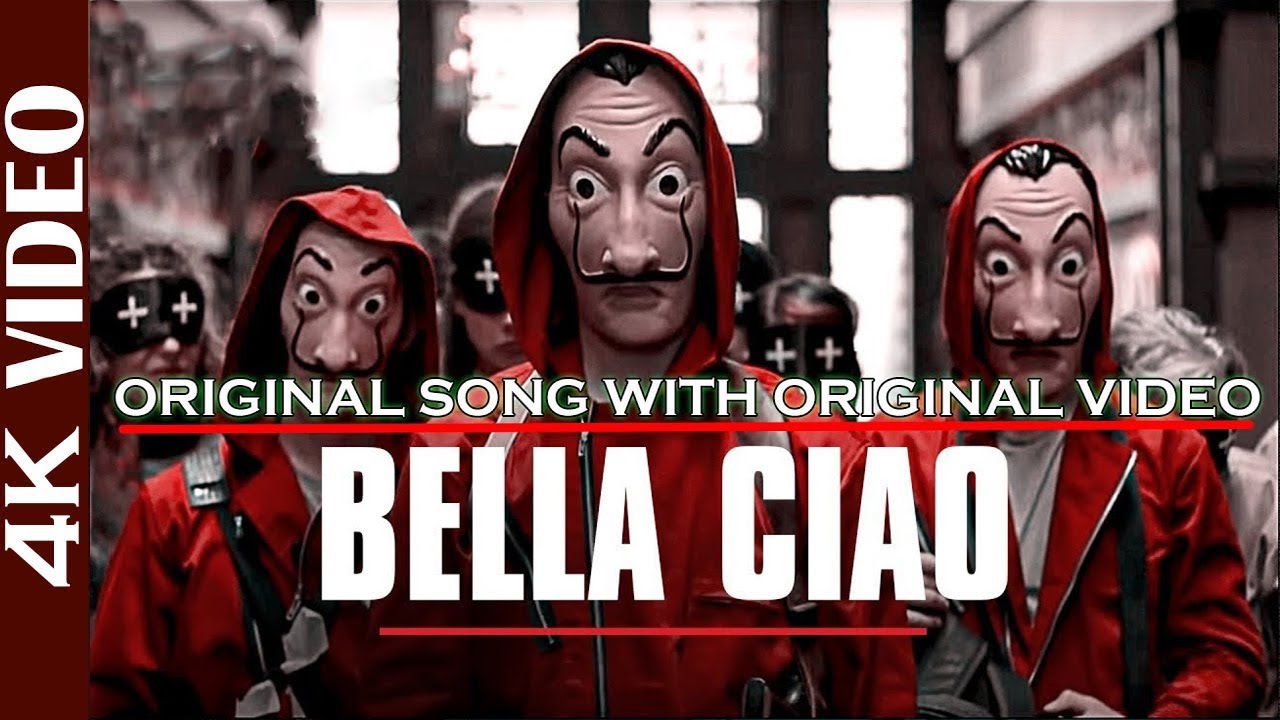 Bella Ciao Original Song ( By Manu Pilas ) with Original Video (Netflix