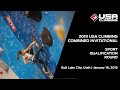 2019 USA Climbing: Combined Invitational | Sport Qualification Round