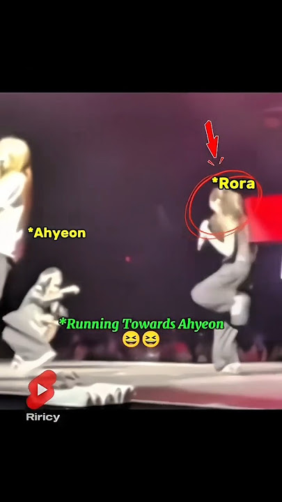 Rora Feels Embarrassed Singing Other Member's Part.😆😂#babymonster #ahyeon #rora #fypシ゚viral #shorts