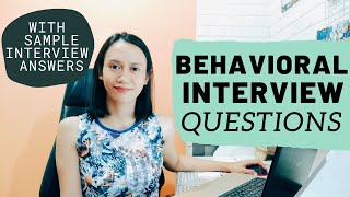 How to Answer Behavioral Interview Questions | With Sample Answers
