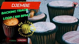 GREAT DJEMBE BACKING TRACK - 25 MIN LOOP (100 bpm)